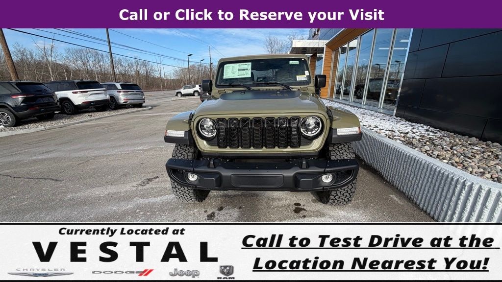 New 2026 Jeep Wrangler Willys Sport Utility