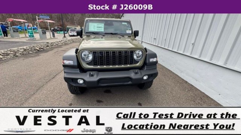 New 2026 Jeep Wrangler Sport S Sport Utility