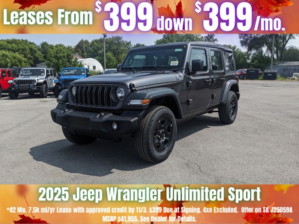 New 2025 Jeep Wrangler Sport Sport Utility