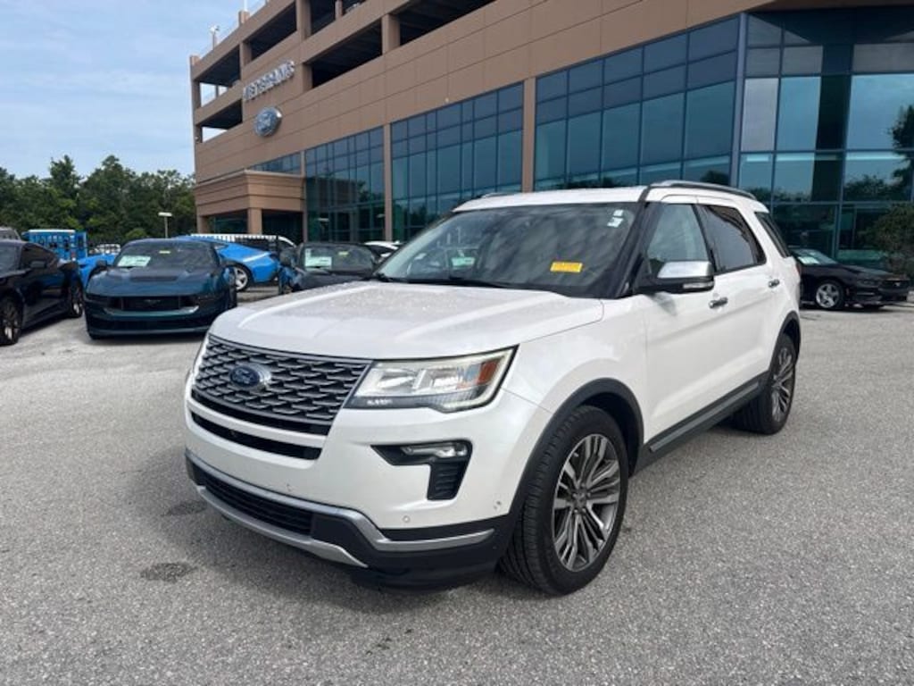 Certified 2019 Ford Explorer Platinum SUV