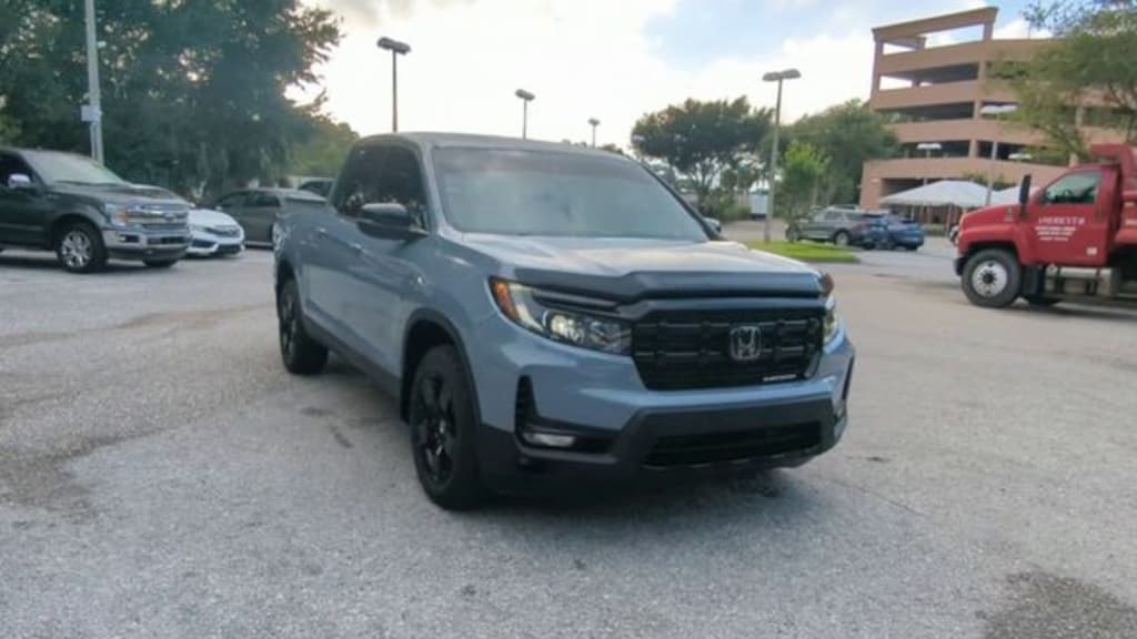 Certified 2024 Honda Ridgeline Black Edition Truck