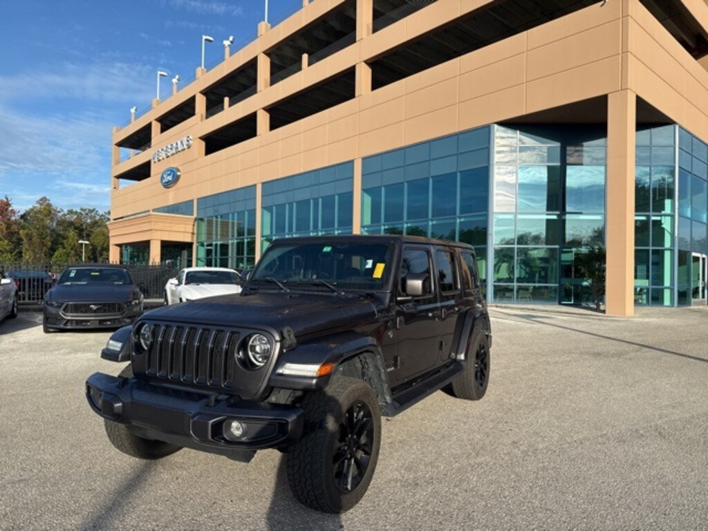 Used 2021 Jeep Wrangler Unlimited Sahara High Altitude SUV