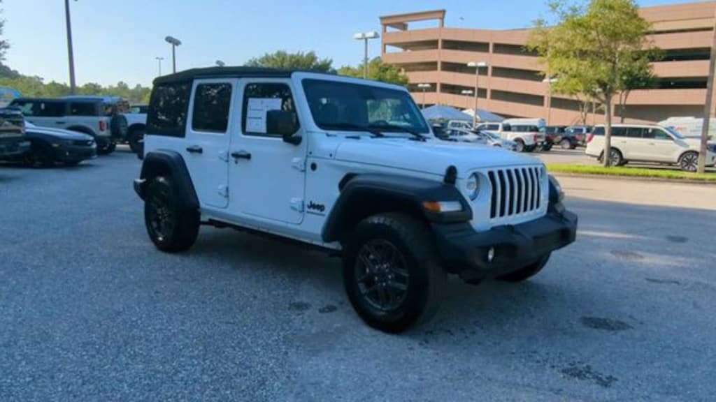 Certified 2024 Jeep Wrangler Sport S SUV
