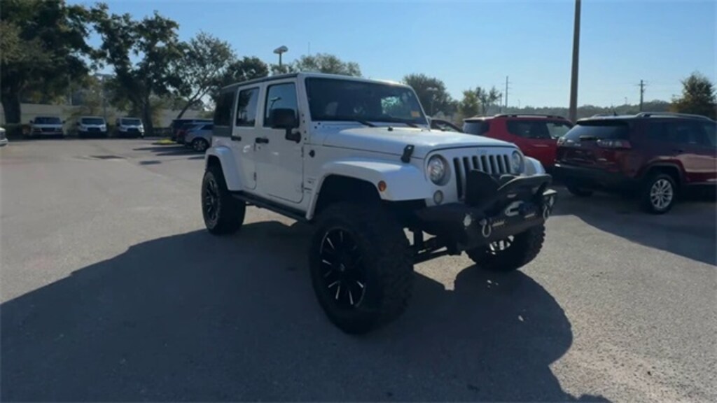 Certified 2018 Jeep Wrangler JK Unlimited Sahara SUV