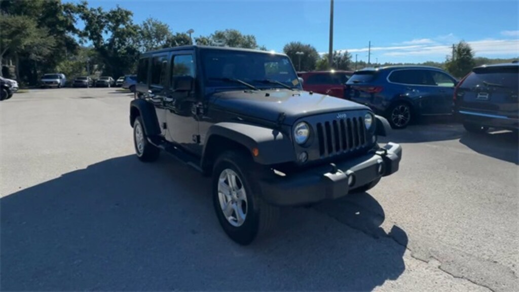 Certified 2017 Jeep Wrangler Unlimited Sport S SUV
