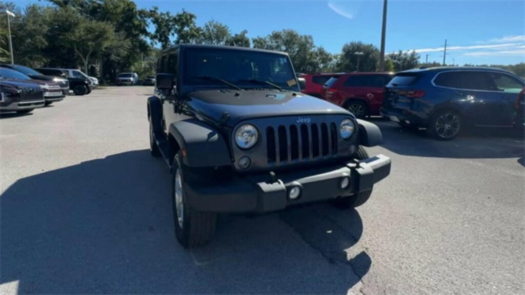 Certified 2017 Jeep Wrangler Unlimited Sport S SUV