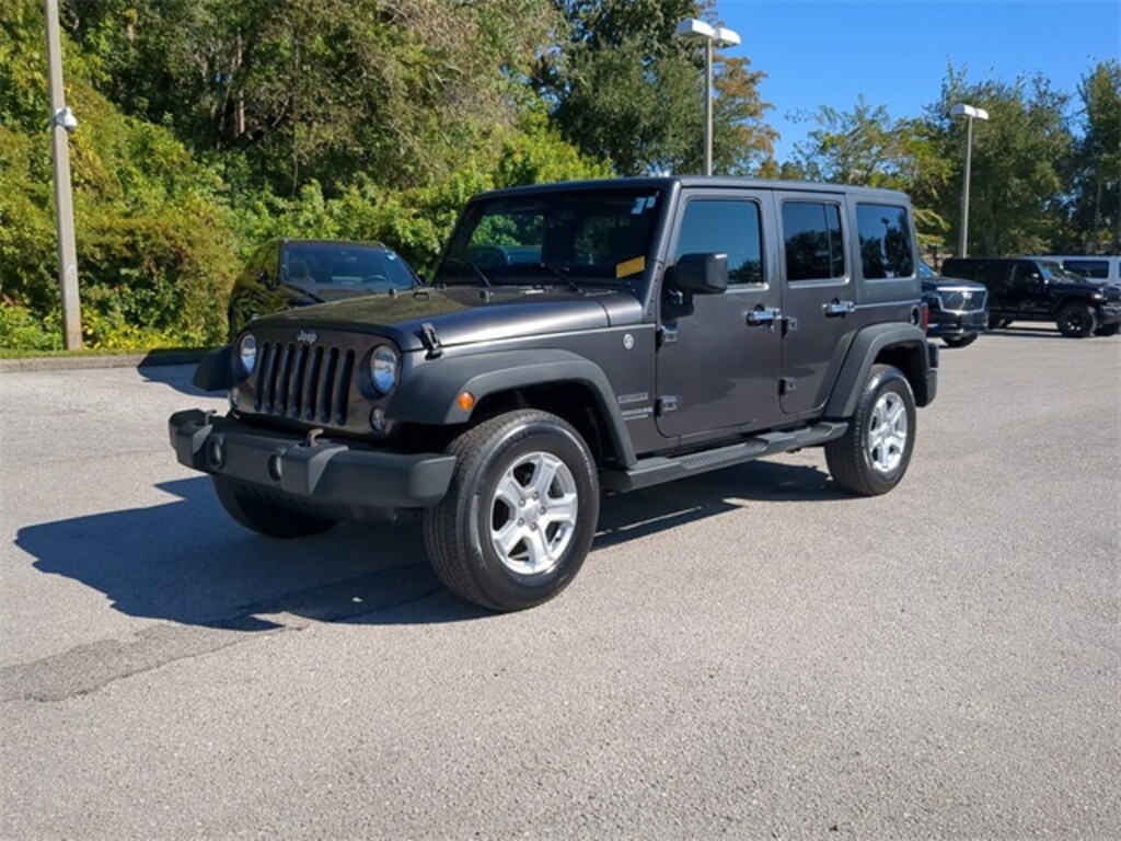 Certified 2017 Jeep Wrangler Unlimited Sport S SUV
