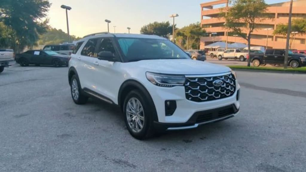 New 2026 Ford Explorer Platinum SUV
