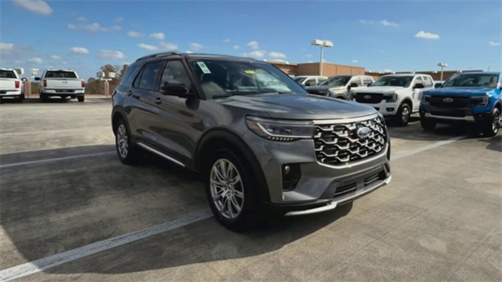 New 2026 Ford Explorer Platinum SUV