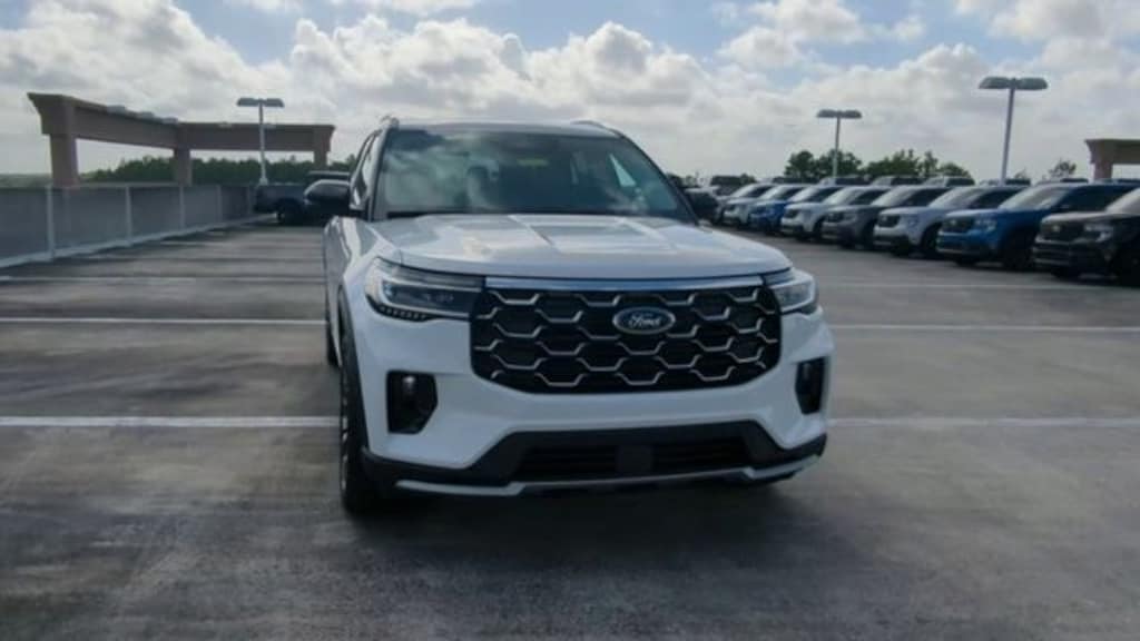 New 2026 Ford Explorer Platinum SUV