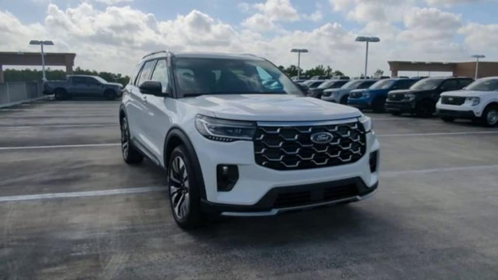New 2026 Ford Explorer Platinum SUV