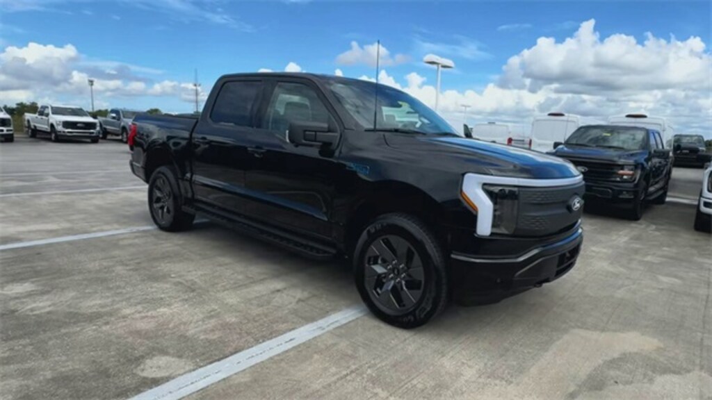 New 2025 Ford F-150 Lightning Flash Truck SuperCrew Cab