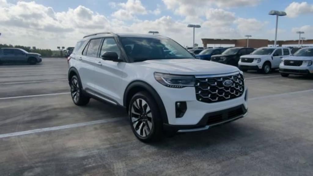 New 2026 Ford Explorer Platinum SUV