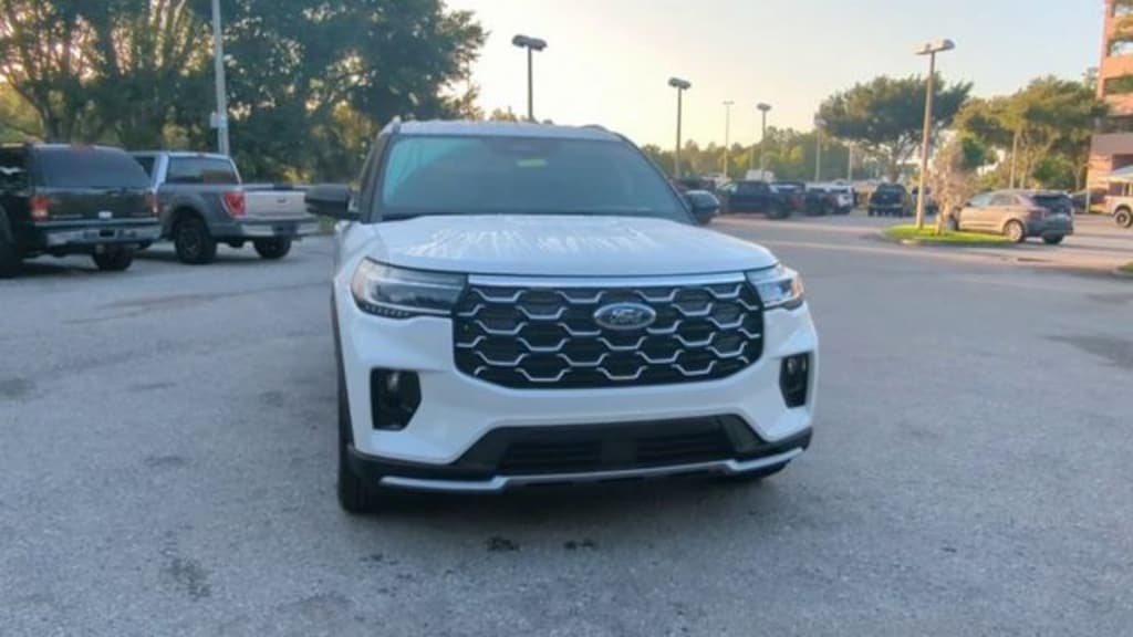 New 2026 Ford Explorer Platinum SUV