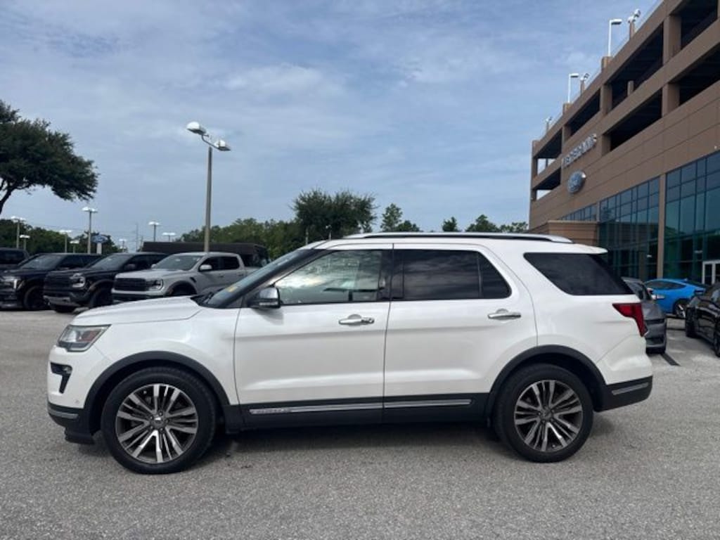 Certified 2019 Ford Explorer Platinum SUV