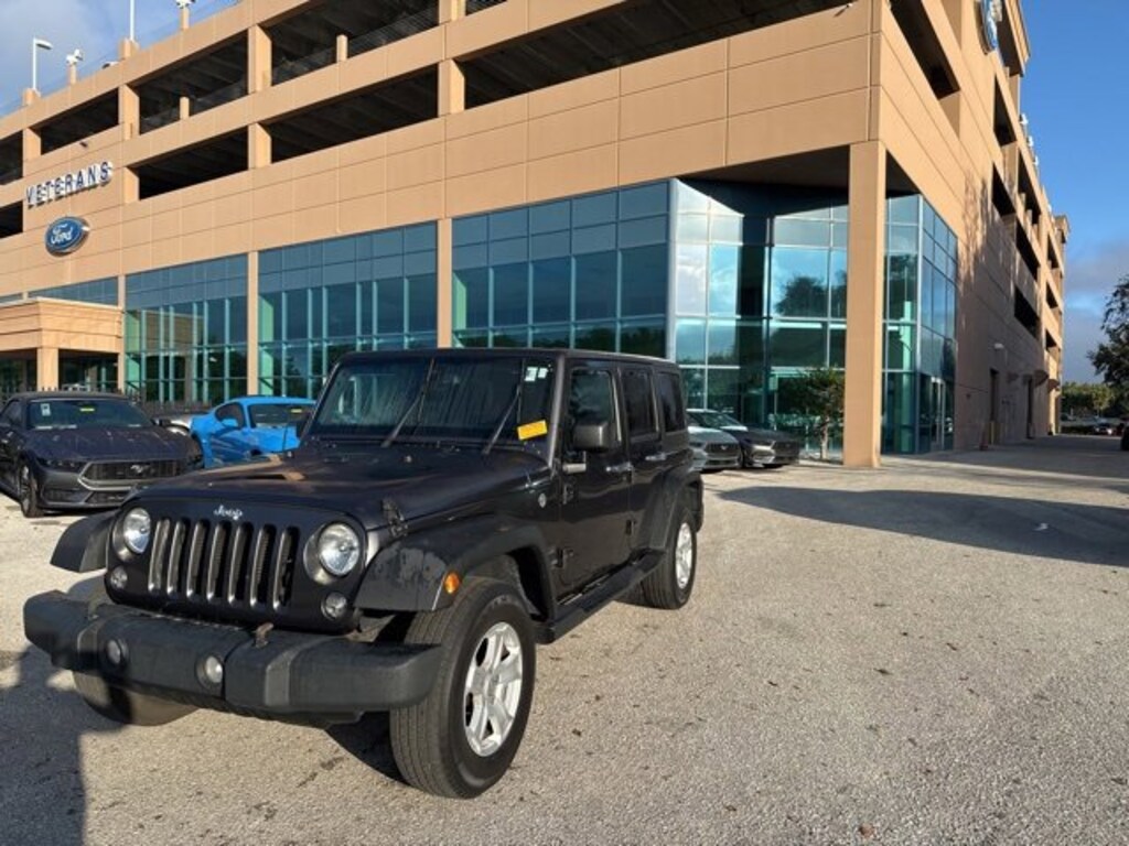 Used 2017 Jeep Wrangler JK Unlimited Sport 4x4 SUV