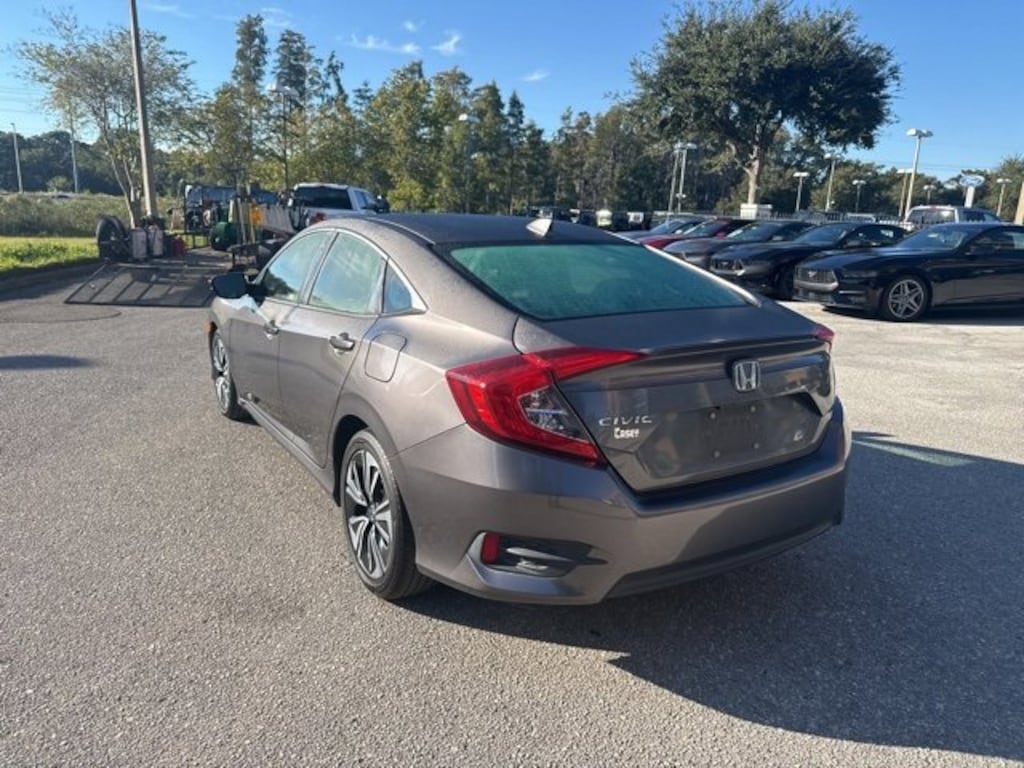 Certified 2018 Honda Civic EX-L Sedan