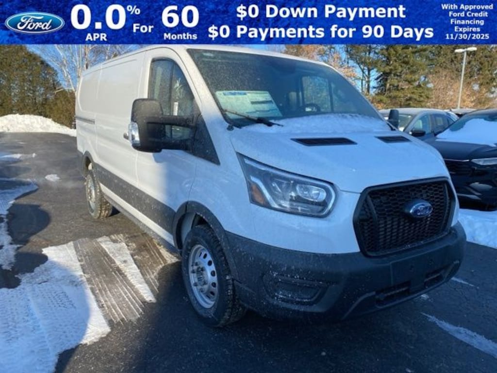 New 2025 Ford Transit-150 Cargo Base Van Low Roof Van