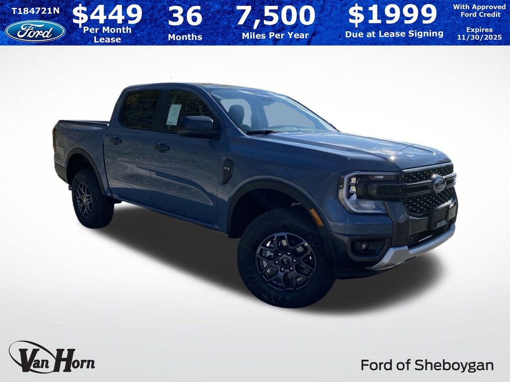 New 2025 Ford Ranger XLT Truck SuperCrew