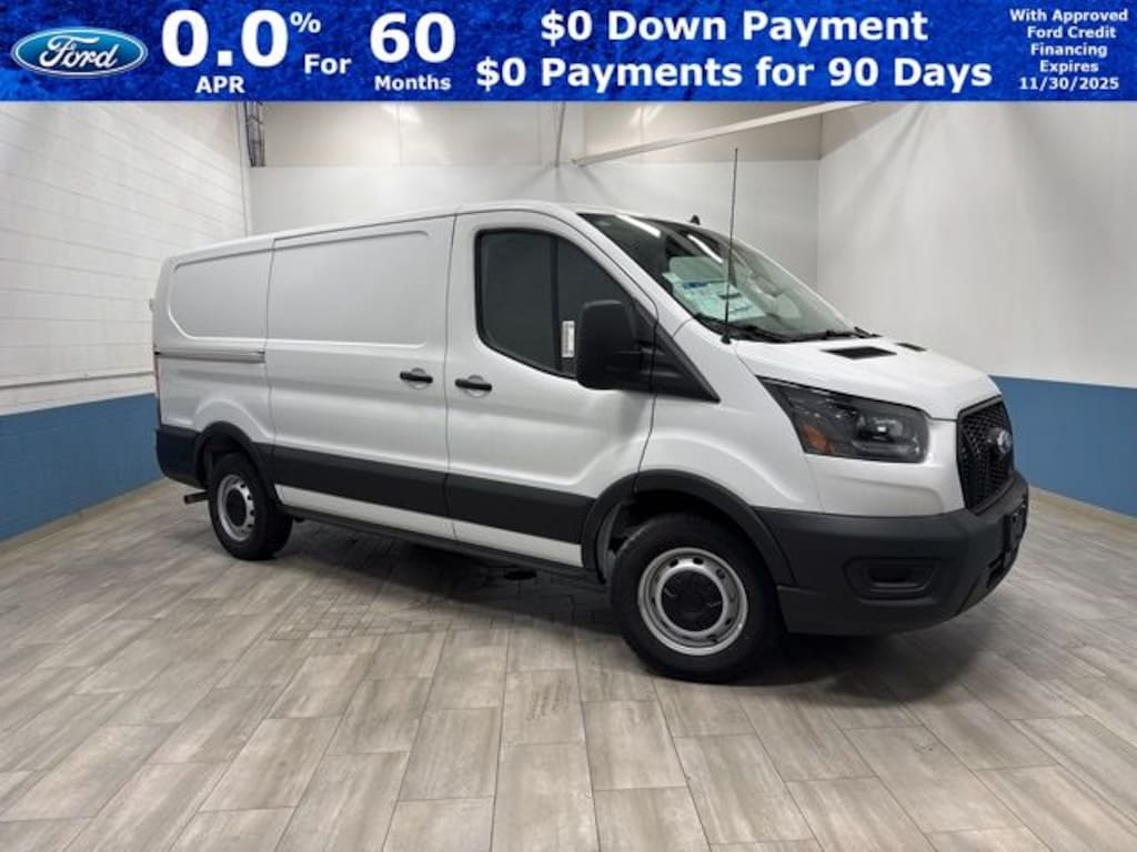 New 2025 Ford Transit-150 Cargo Base Van Low Roof Van
