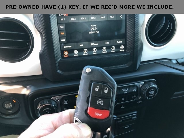 Used 2021 Jeep Wrangler ISLANDER with VIN 1C4GJXAN2MW684003 for sale in Marshfield, WI