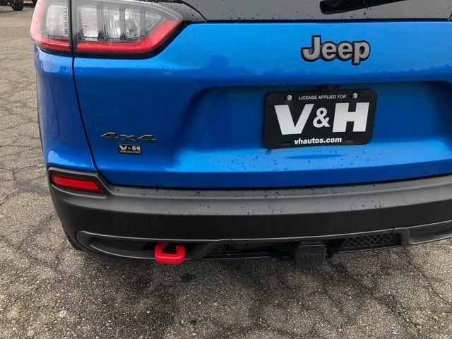 Used 2022 Jeep Cherokee Trailhawk with VIN 1C4PJMBX0ND513486 for sale in Marshfield, WI