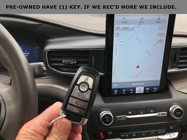 Used 2020 Ford Explorer Platinum with VIN 1FM5K8HC3LGB72544 for sale in Marshfield, WI