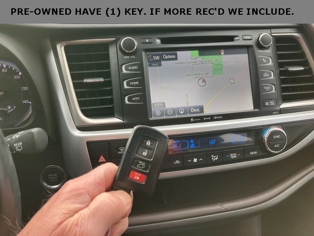 Used 2017 Toyota Highlander XLE with VIN 5TDJZRFH4HS371179 for sale in Marshfield, WI