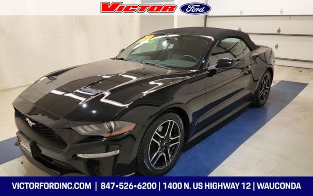 Certified 2020 Ford Mustang Ecoboost Premium Convertible