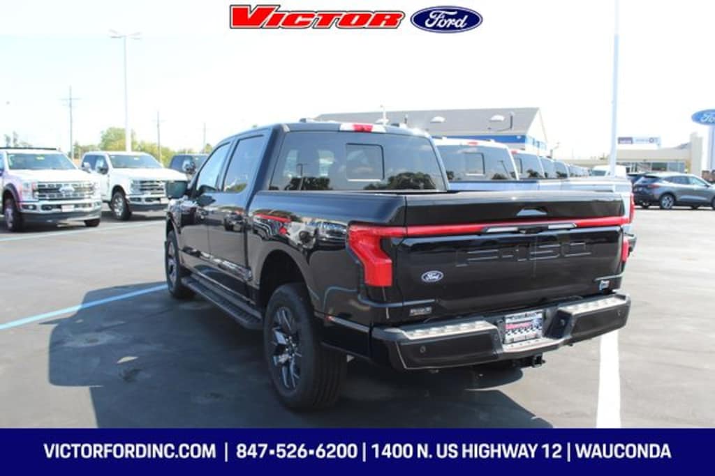 New 2025 Ford F-150 Lightning Lariat Truck SuperCrew Cab