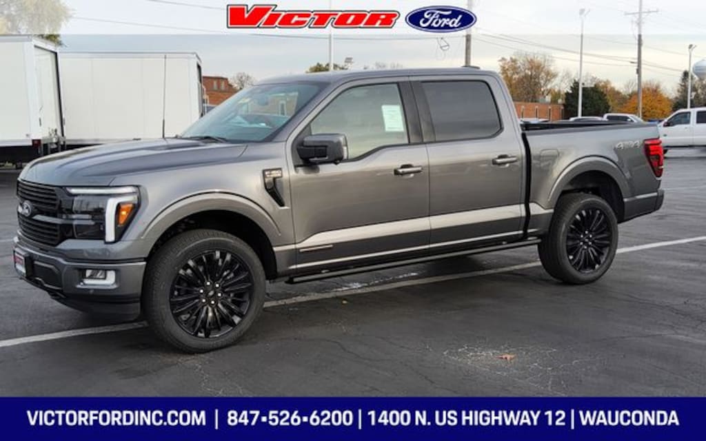 New 2025 Ford F-150 Platinum Truck SuperCrew Cab