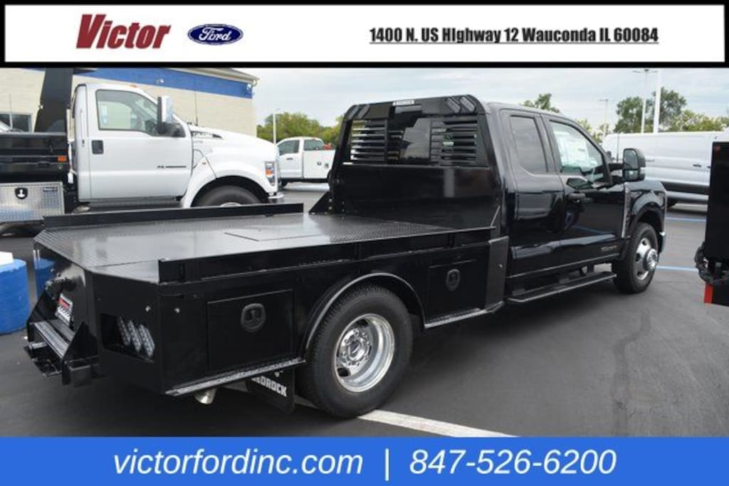 New 2023 Ford F-350 Chassis Flat Hauler BED/5TH Wheel Truck Super Cab