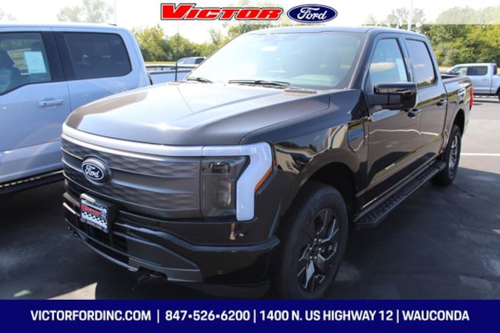 New 2025 Ford F-150 Lightning Lariat Truck SuperCrew Cab