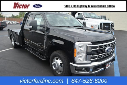 2023 Ford F-350 Chassis Flat Hauler BED/5TH Wheel Truck Super Cab