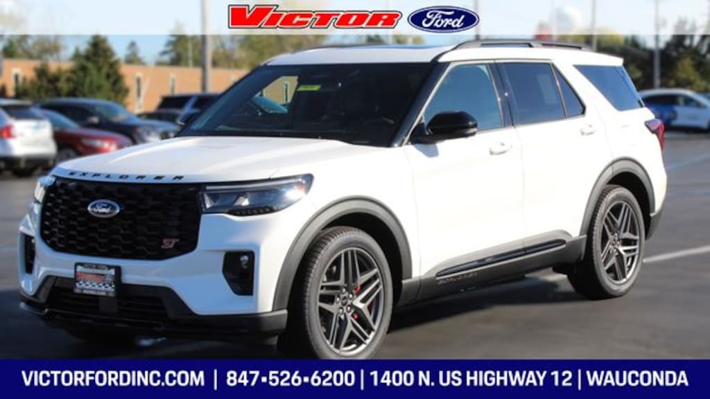 New 2026 Ford Explorer ST SUV