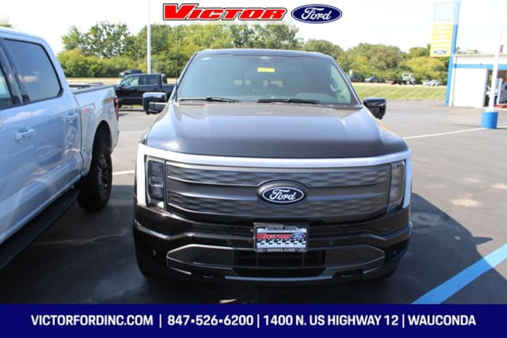 New 2025 Ford F-150 Lightning Lariat Truck SuperCrew Cab