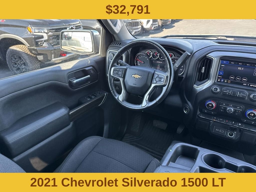 Used 2021 Chevrolet Silverado 1500 LT Truck Crew Cab