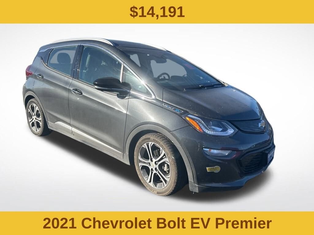 Used 2021 Chevrolet Bolt EV Premier with VIN 1G1FZ6S06M4101731 for sale in Victorville, CA