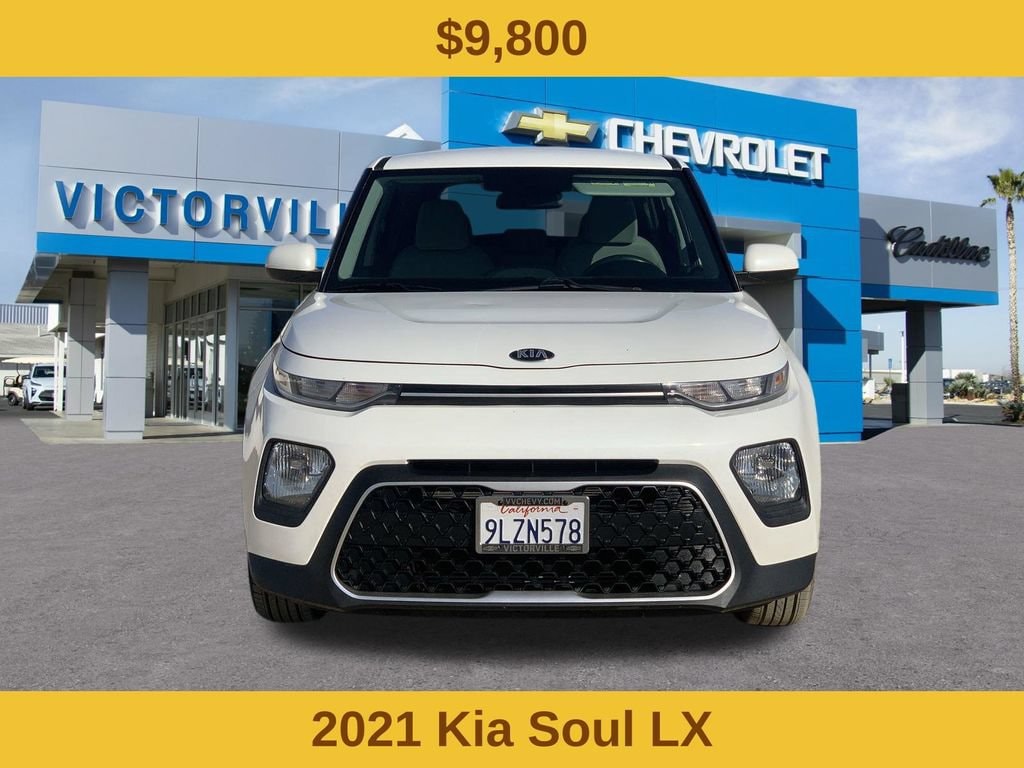 Used 2021 Kia Soul LX with VIN KNDJ23AU0M7787661 for sale in Victorville, CA