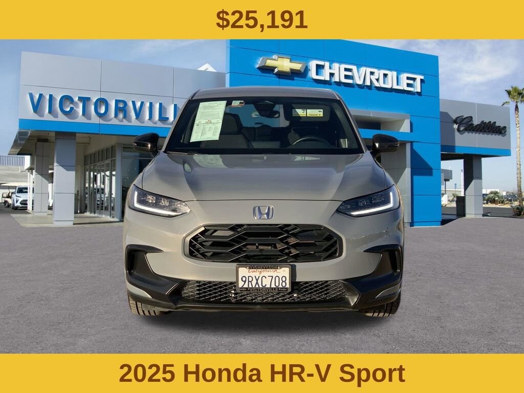 Used 2025 Honda HR-V 2WD Sport SUV