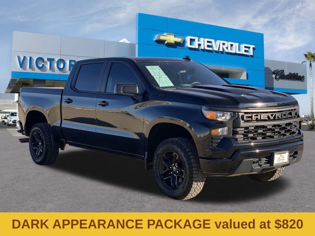 Used 2024 Chevrolet Silverado 1500 Custom Trail Boss Truck Crew Cab