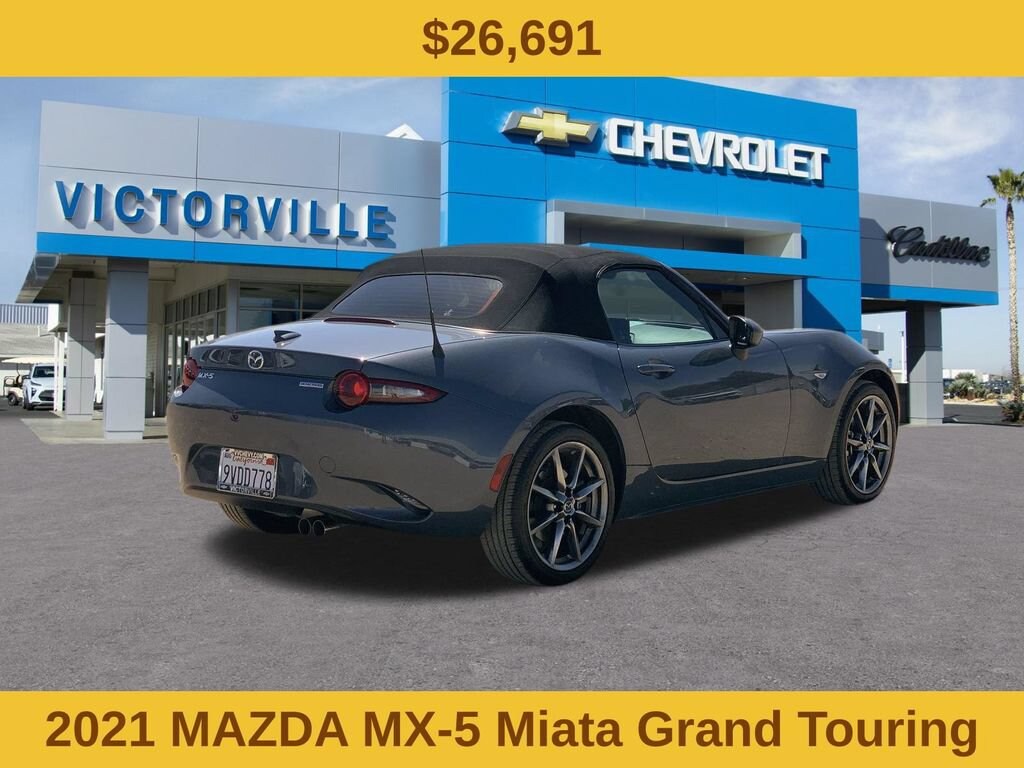 Used 2021 Mazda MX-5 Miata Grand Touring Convertible