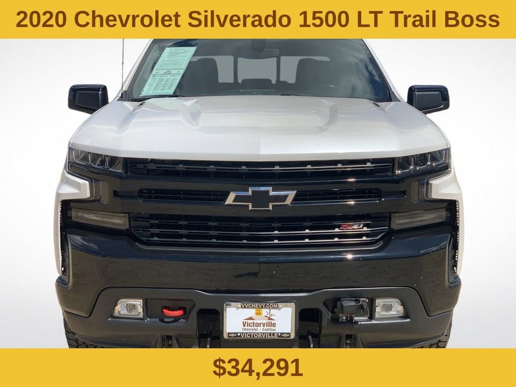 Used 2020 Chevrolet Silverado 1500 LT Trail Boss Truck Crew Cab