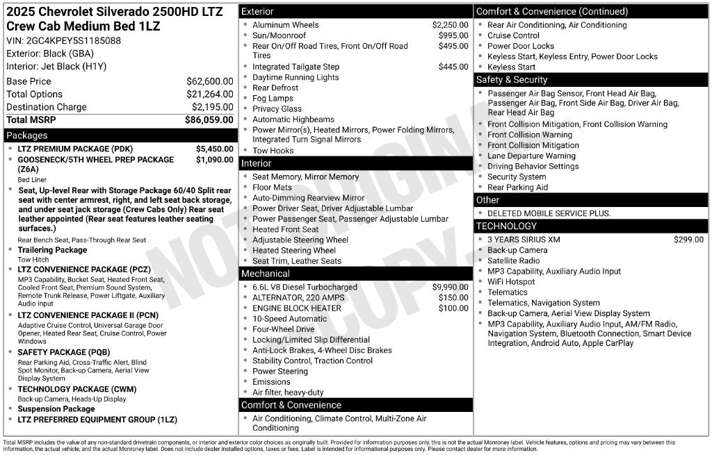 2025 Chevrolet Silverado 2500HD LTZ - Photo 40