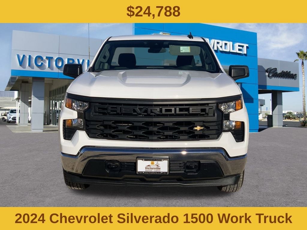 Used 2024 Chevrolet Silverado 1500 WT Truck Regular Cab