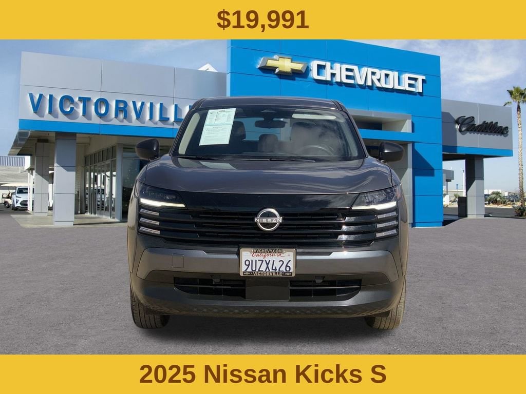 Used 2025 Nissan Kicks S FWD SUV