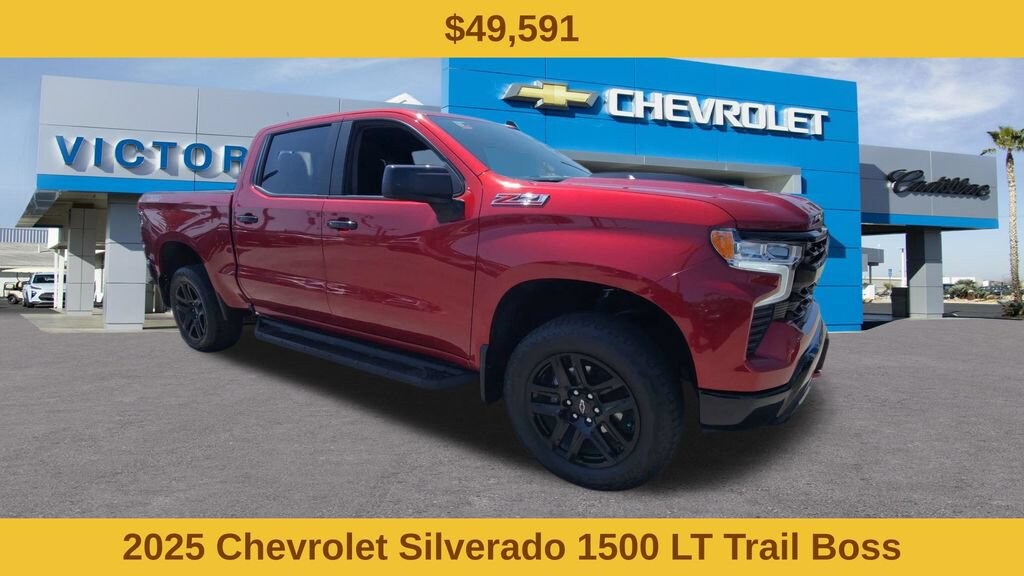 Used 2025 Chevrolet Silverado 1500 LT Trail Boss Truck Crew Cab