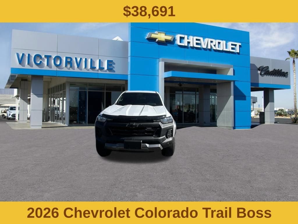 Used 2026 Chevrolet Colorado Trail Boss Truck Crew Cab