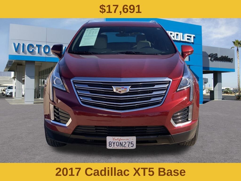 Used 2017 CADILLAC XT5 FWD SUV