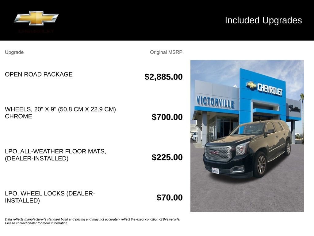 Used 2017 GMC Yukon Denali SUV